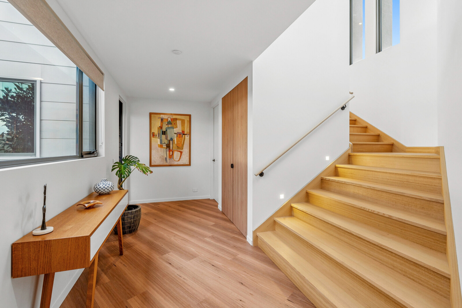 modern stairway
