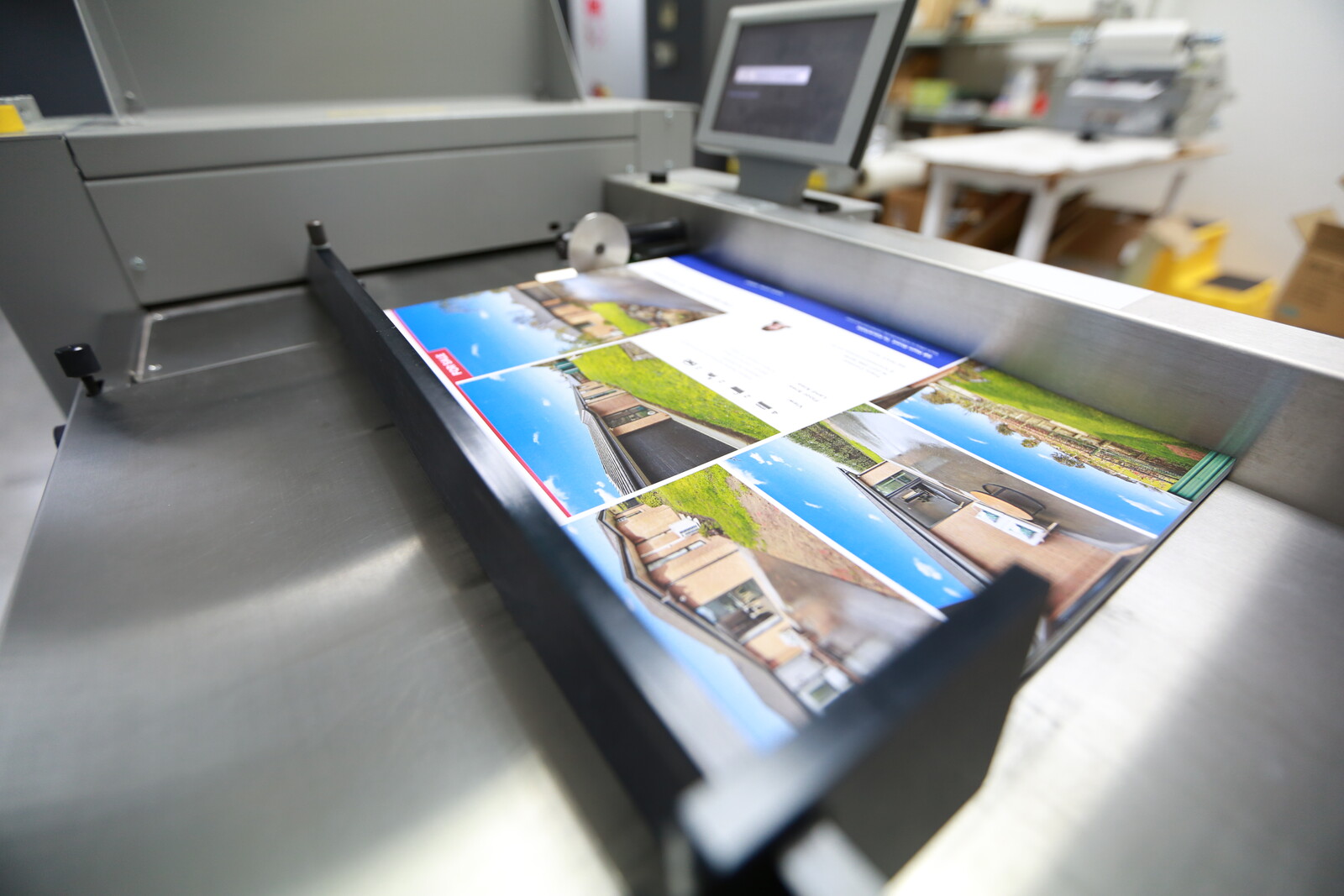 Real Estate Print Media Folding